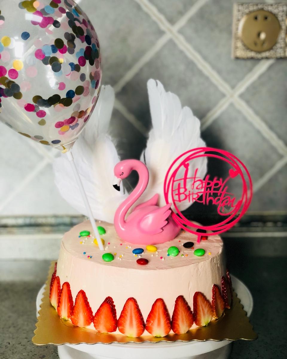 气球蛋糕 火烈鸟蛋糕 火烈鸟梦幻气球蛋糕