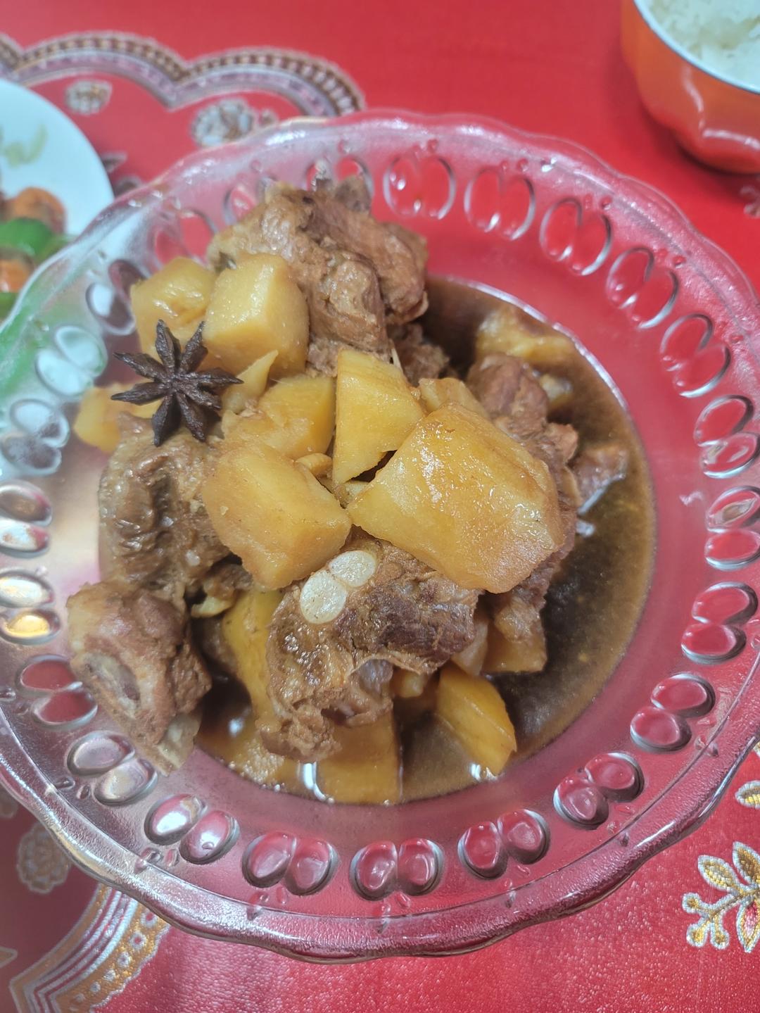 土豆烧肉