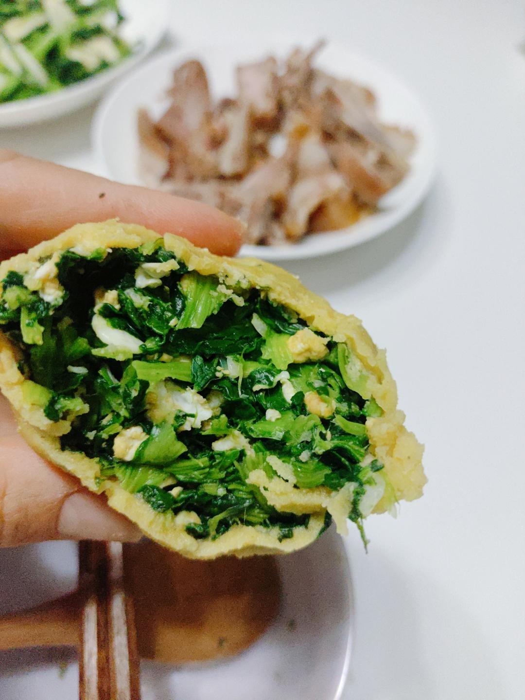 粗粮菜团子