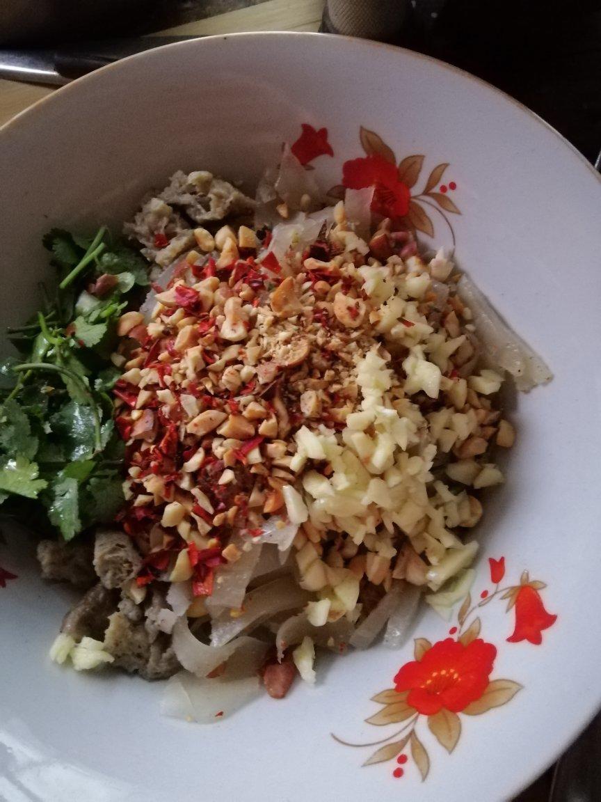 自制凉皮及凉皮调料