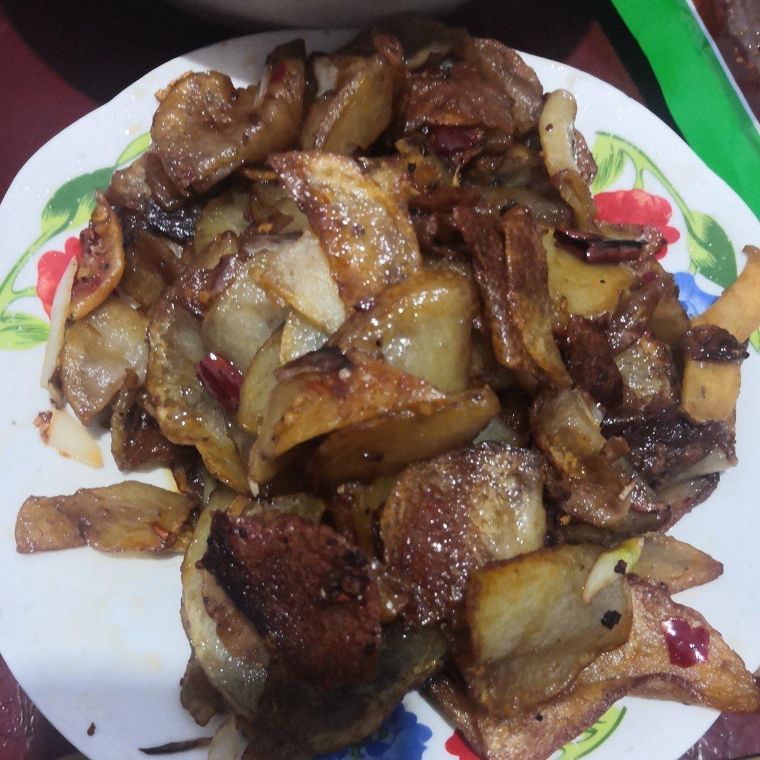 香煎土豆片（下饭神器）