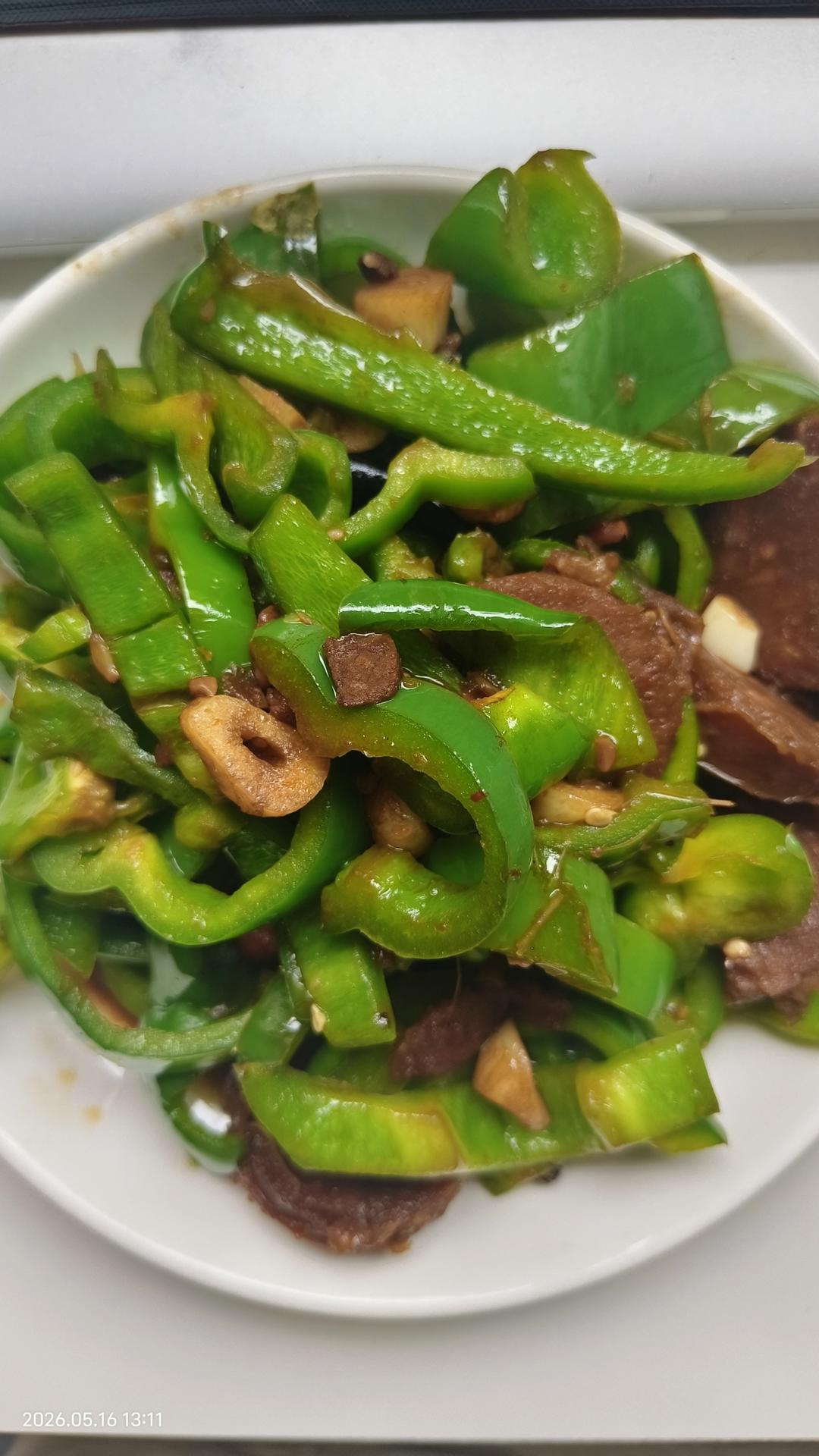 青椒香肠
