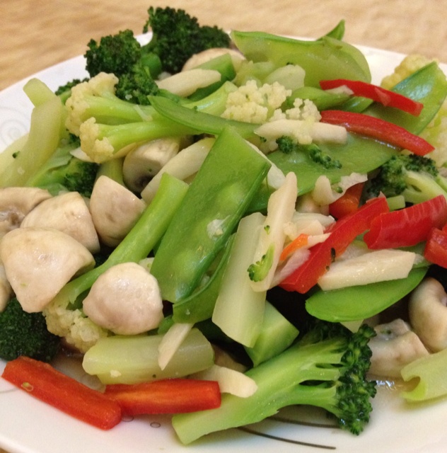 炒杂菜 csaufong做的炒杂菜