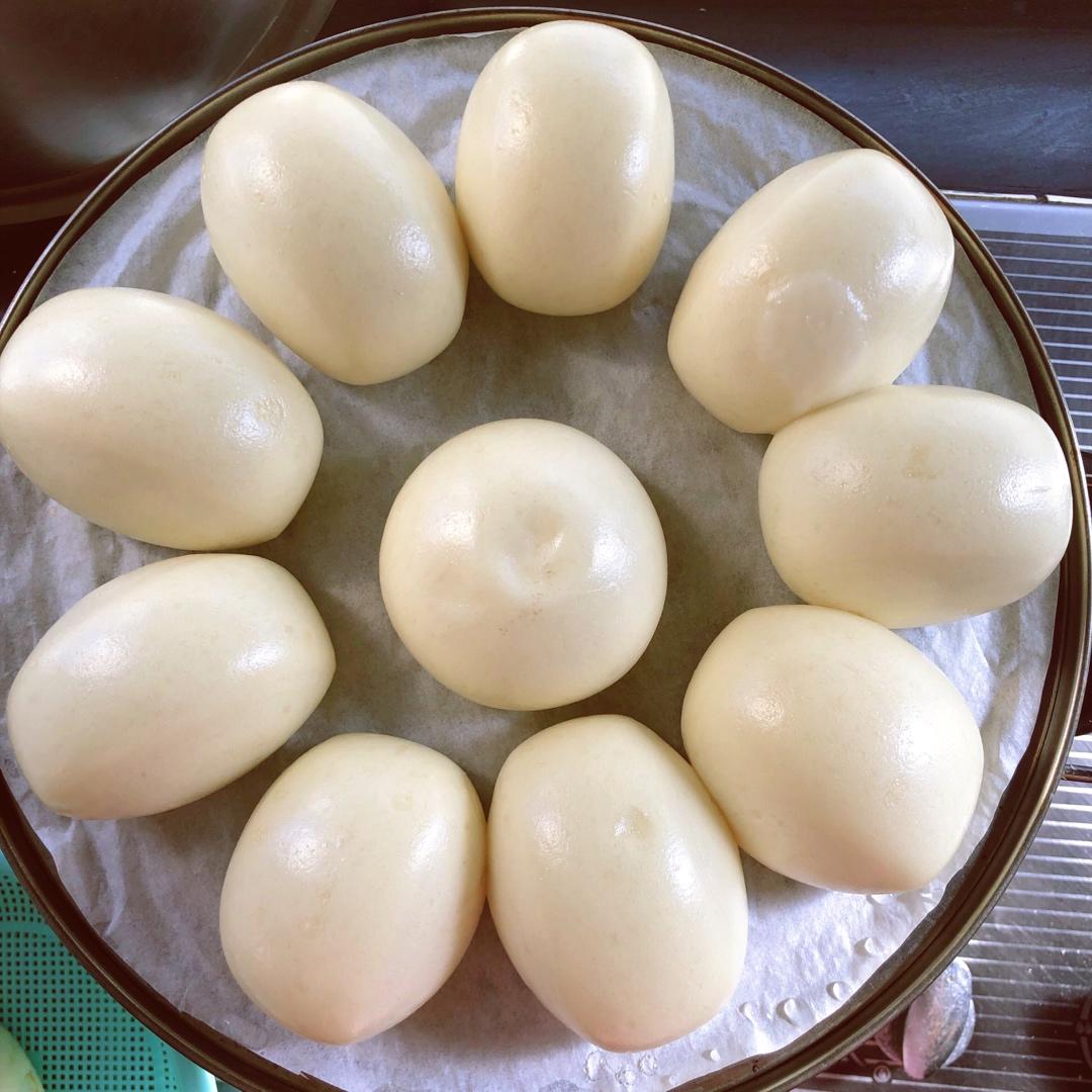一发奶香小馒头，口感特别好！