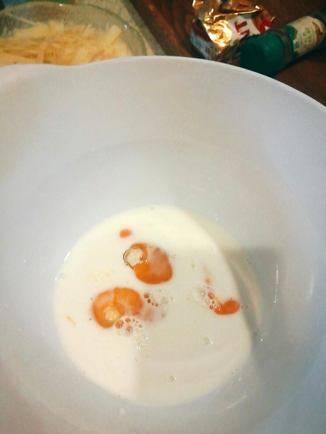 纯奶手撕吐司的做法 步骤1