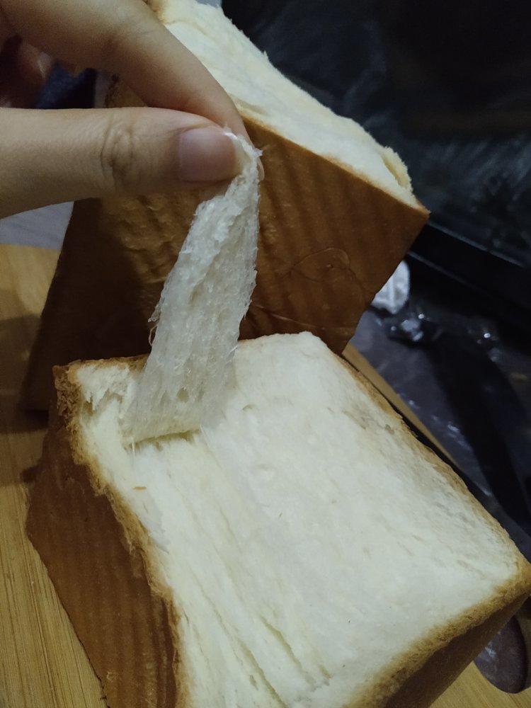 夺命软吐司(๑´ڡ`๑)超软拉丝极速方便的一次发酵吐司