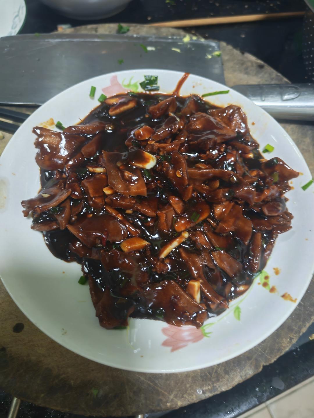 爆炒猪心