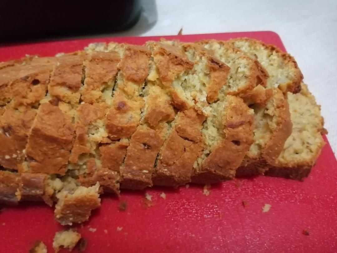 简易版香蕉核桃蛋糕