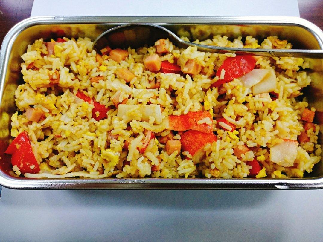 超好吃的咖喱炒饭