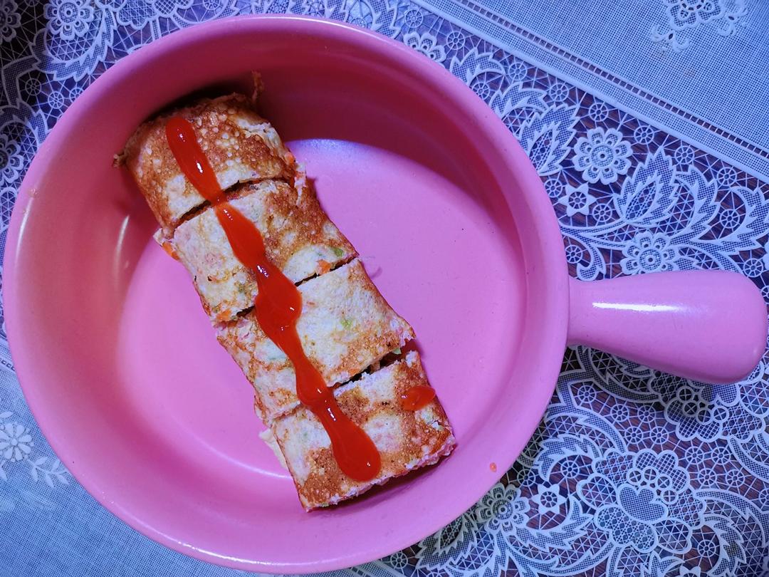 鸡蛋火腿厚蛋烧