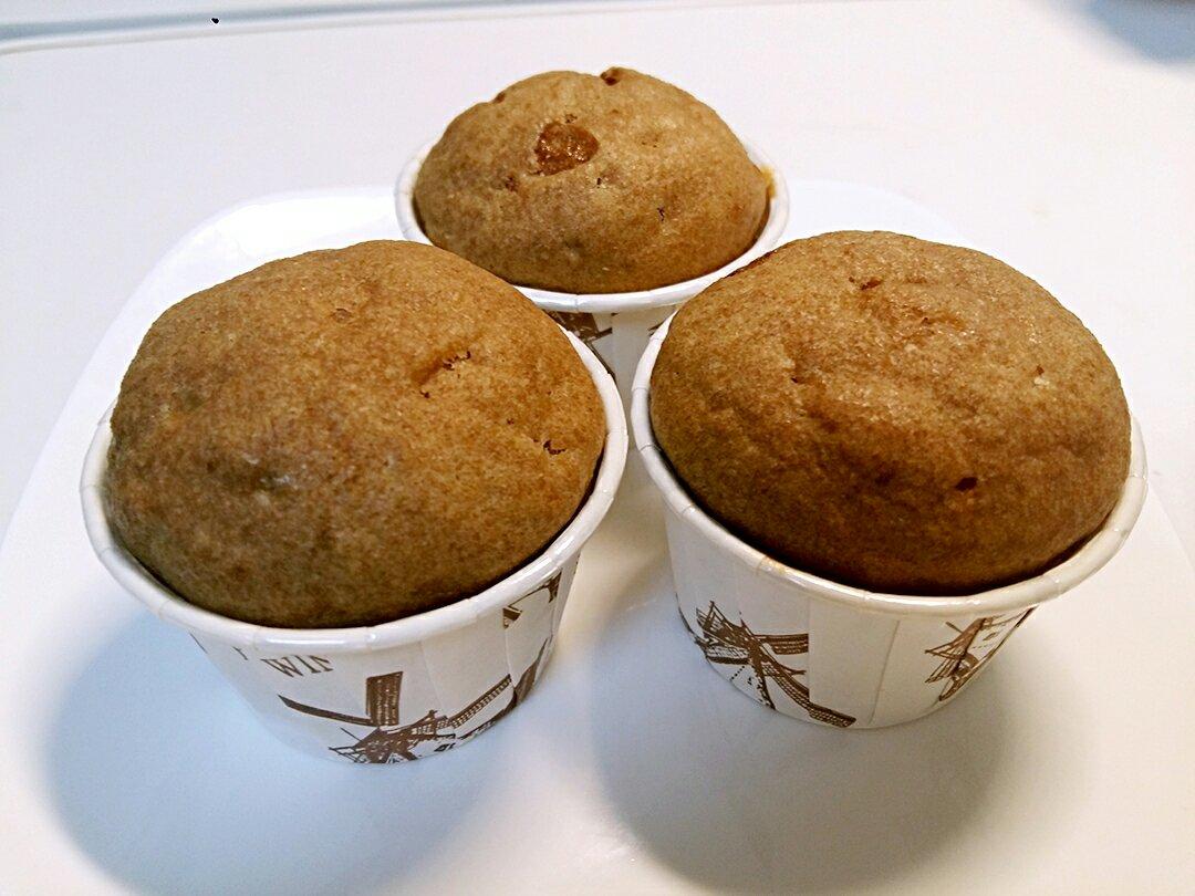 红糖全麦香蕉马芬