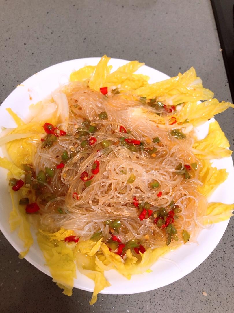 蒜蓉粉丝娃娃菜