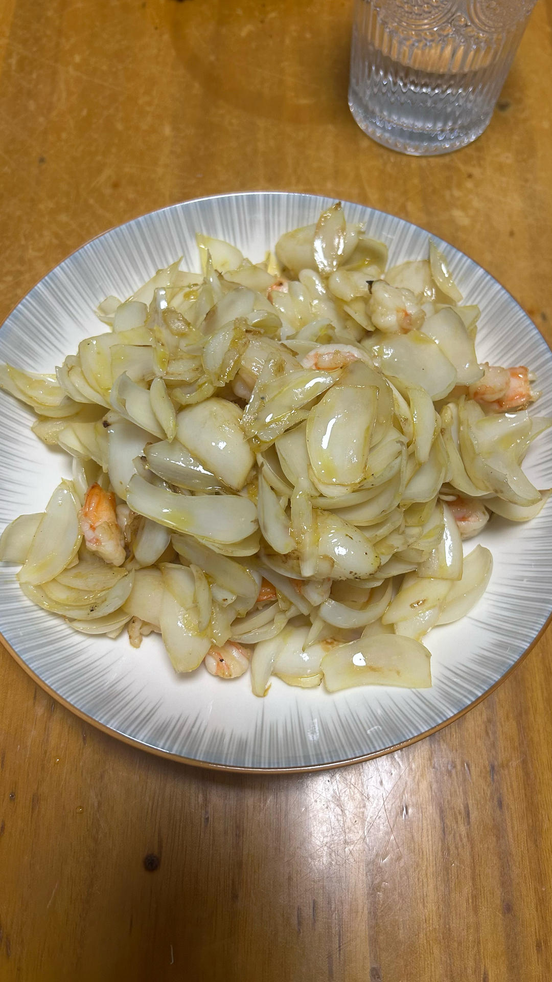 脆，嫩，甜的百合炒虾仁