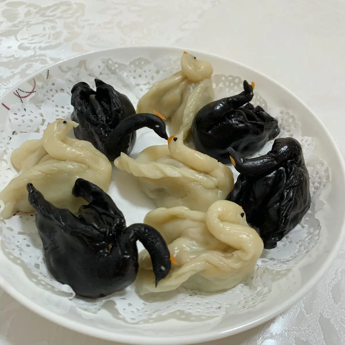 天鹅蒸饺