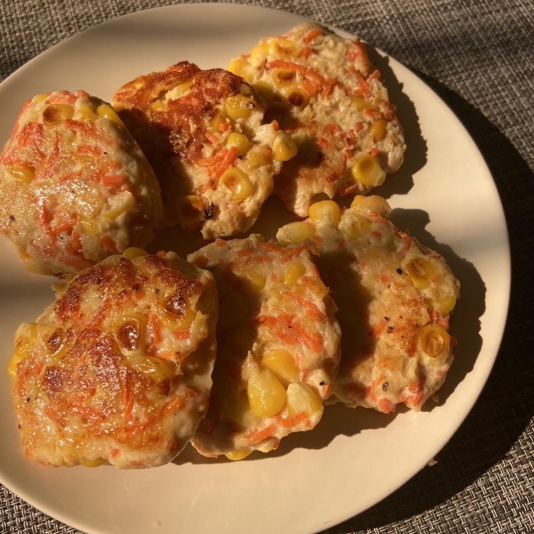 减脂鸡胸肉饼