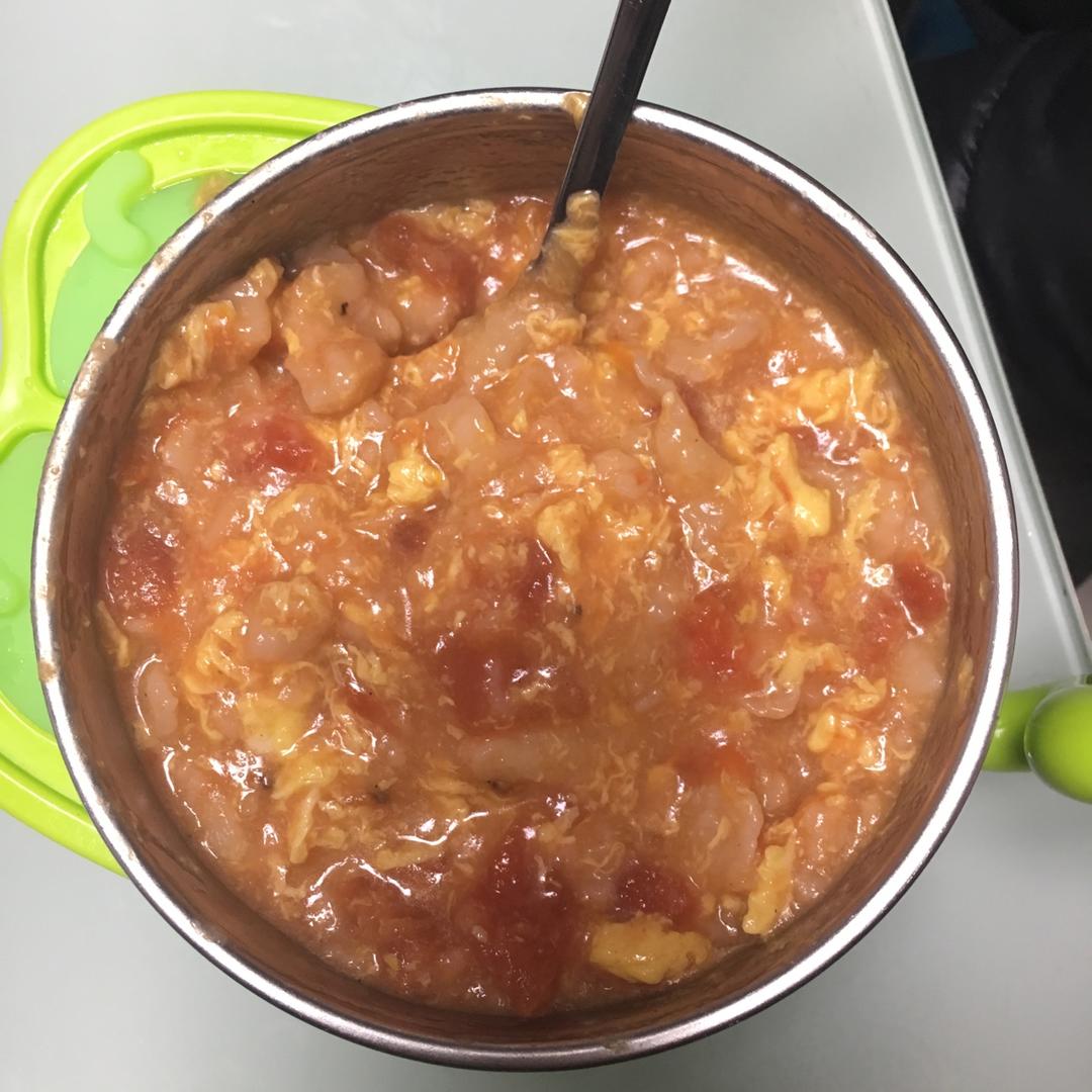 西红柿鸡蛋疙瘩汤