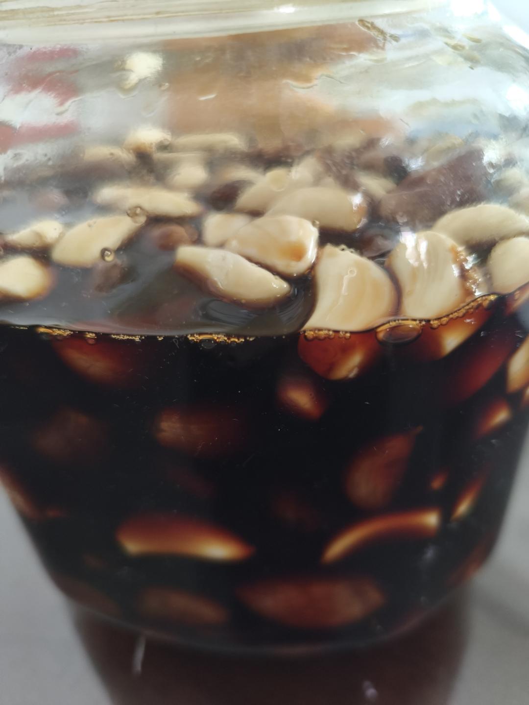 酱油泡蒜头