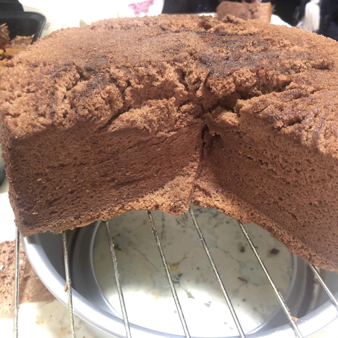 超细腻❗️巧克力可可古早蛋糕