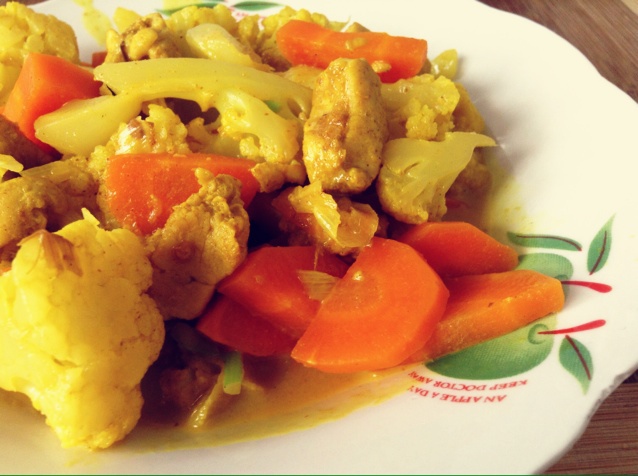 咖喱鸡块