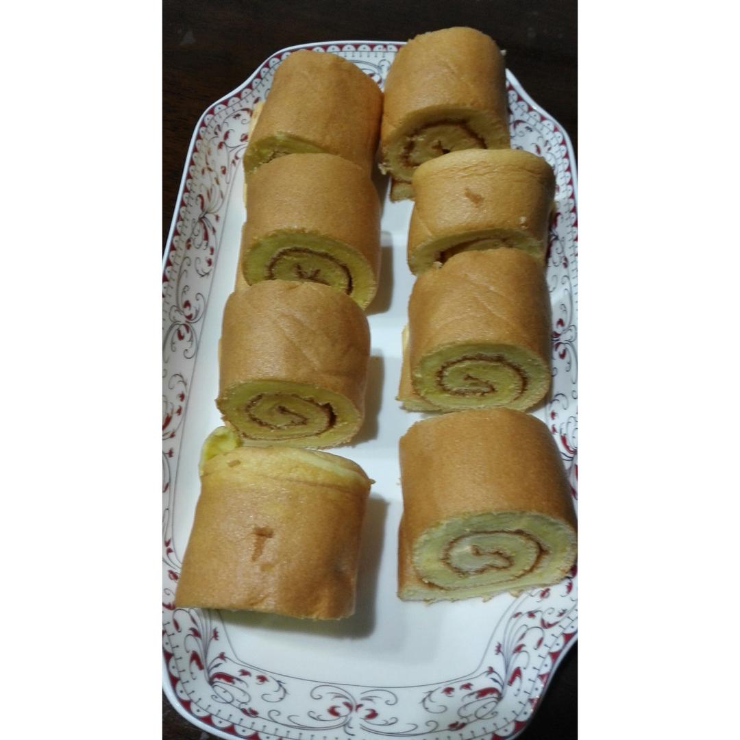 原味蛋糕卷(后蛋法)