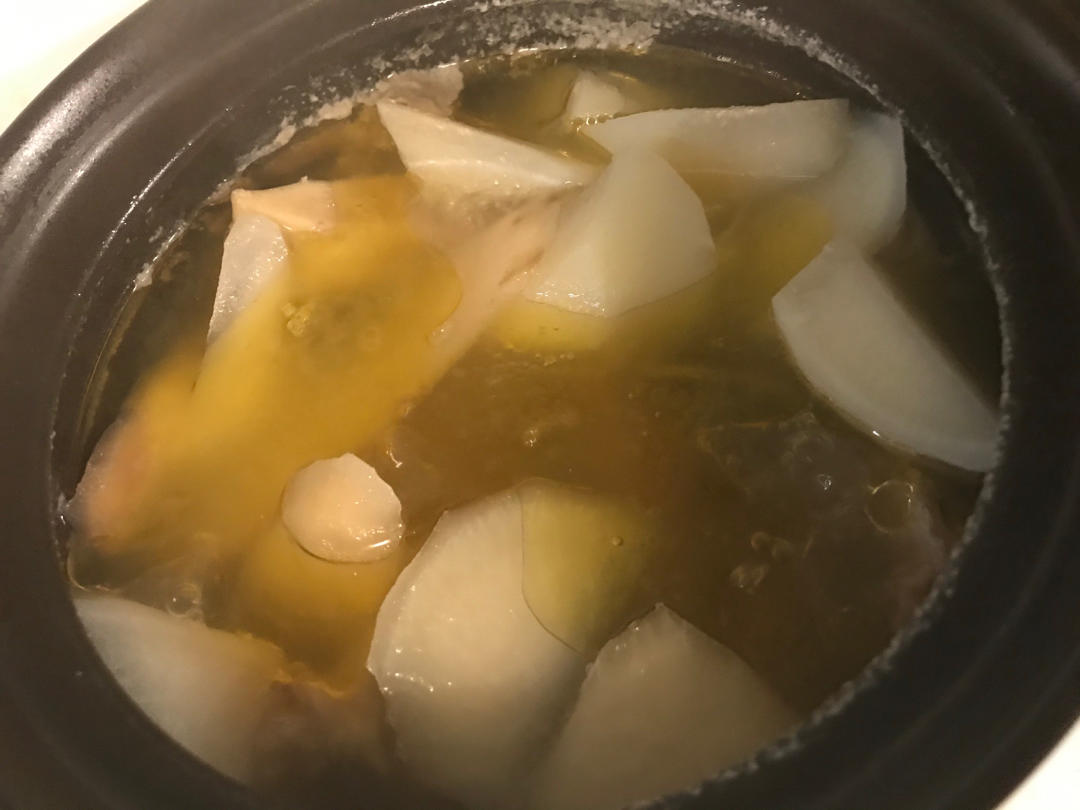 🐂🦴白萝卜牛骨汤（预防感冒、增强体质）