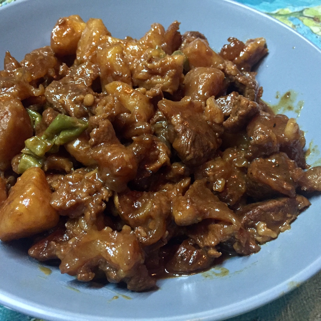 土豆炖牛筋