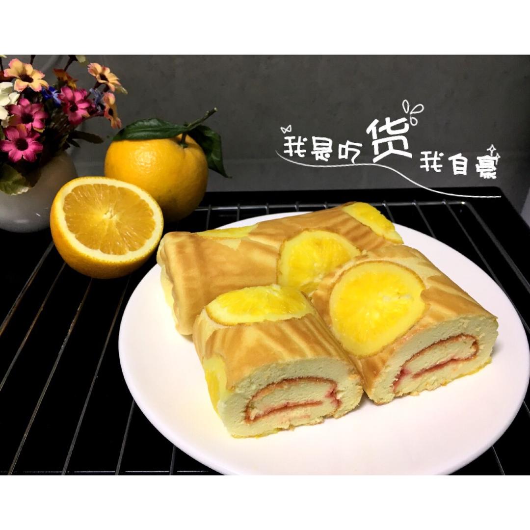 橙香蛋糕卷