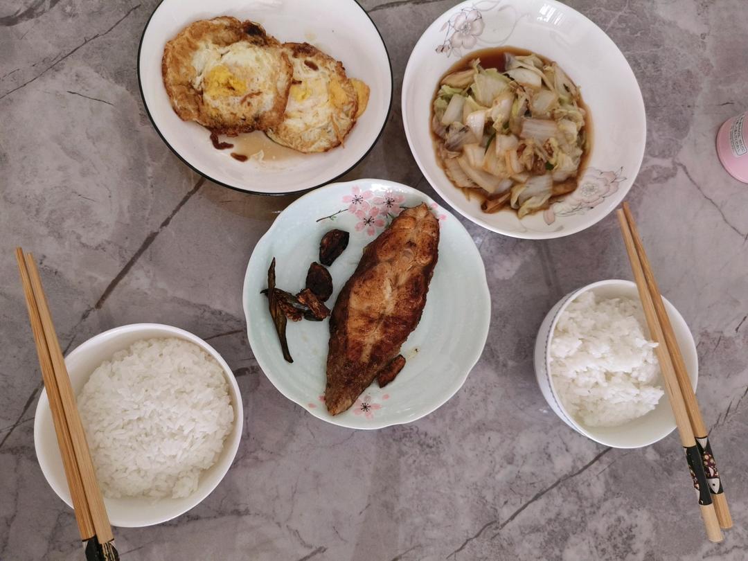 黄油香煎椒盐鳕鱼