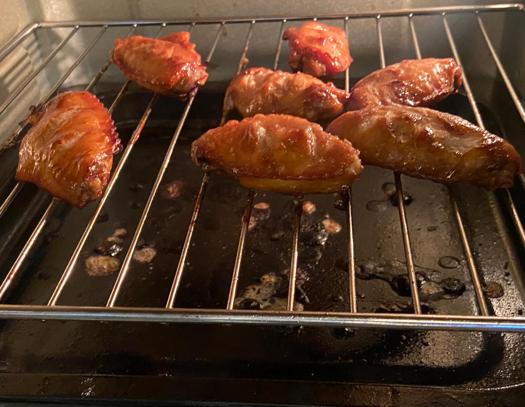 蜜汁鸡翅（烤箱）