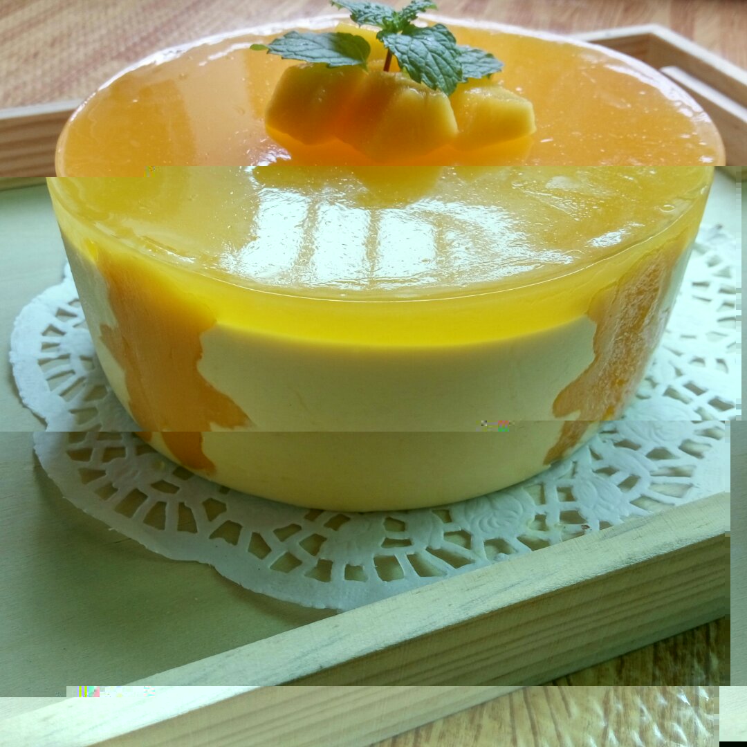 芒果酸奶慕斯