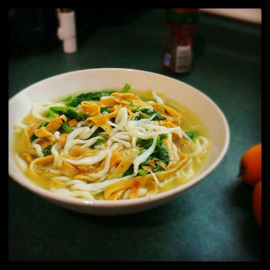 银鱼菠菜羹