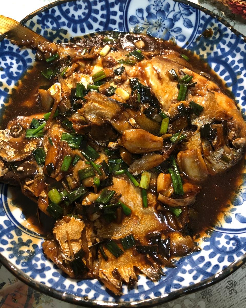 家常红烧鲳鱼