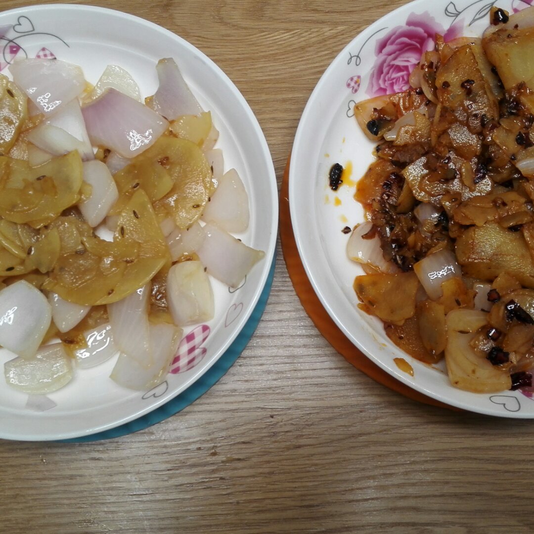 孜然洋葱土豆片