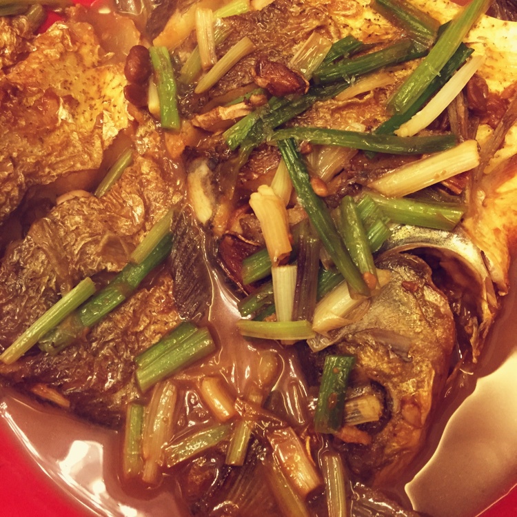 红烧鳊鱼