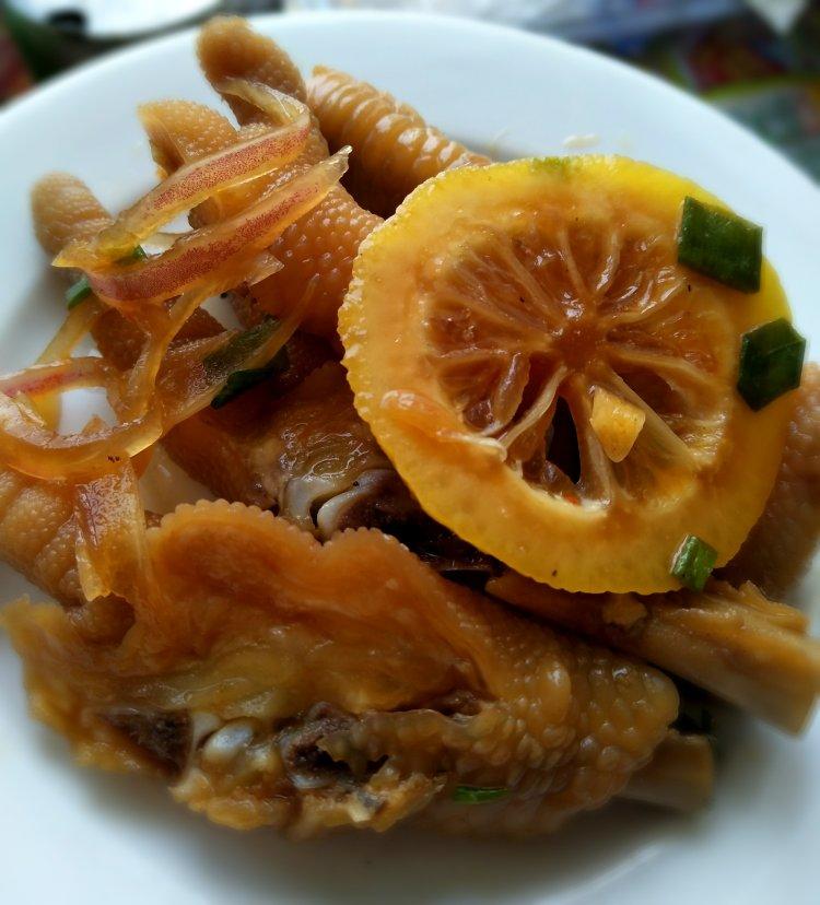 抖音网红百香果柠檬凤爪