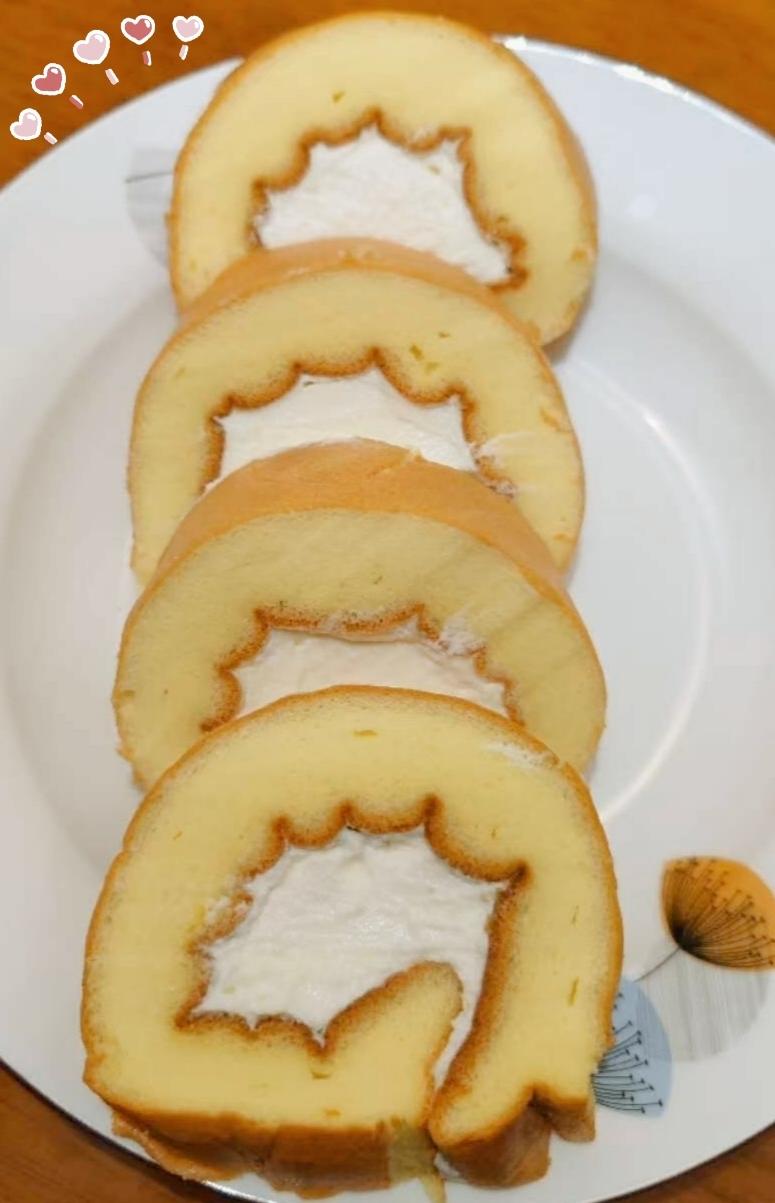 蛋糕卷这样做‼️不掉皮不开裂（小视频食谱）