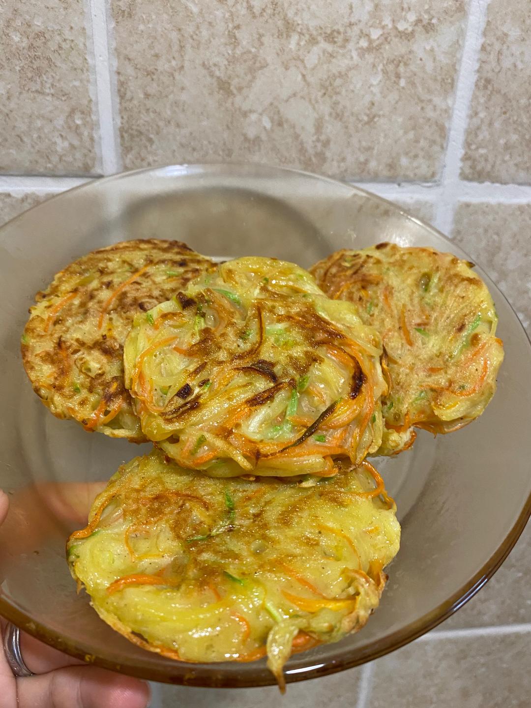 什锦蔬菜饼的做法