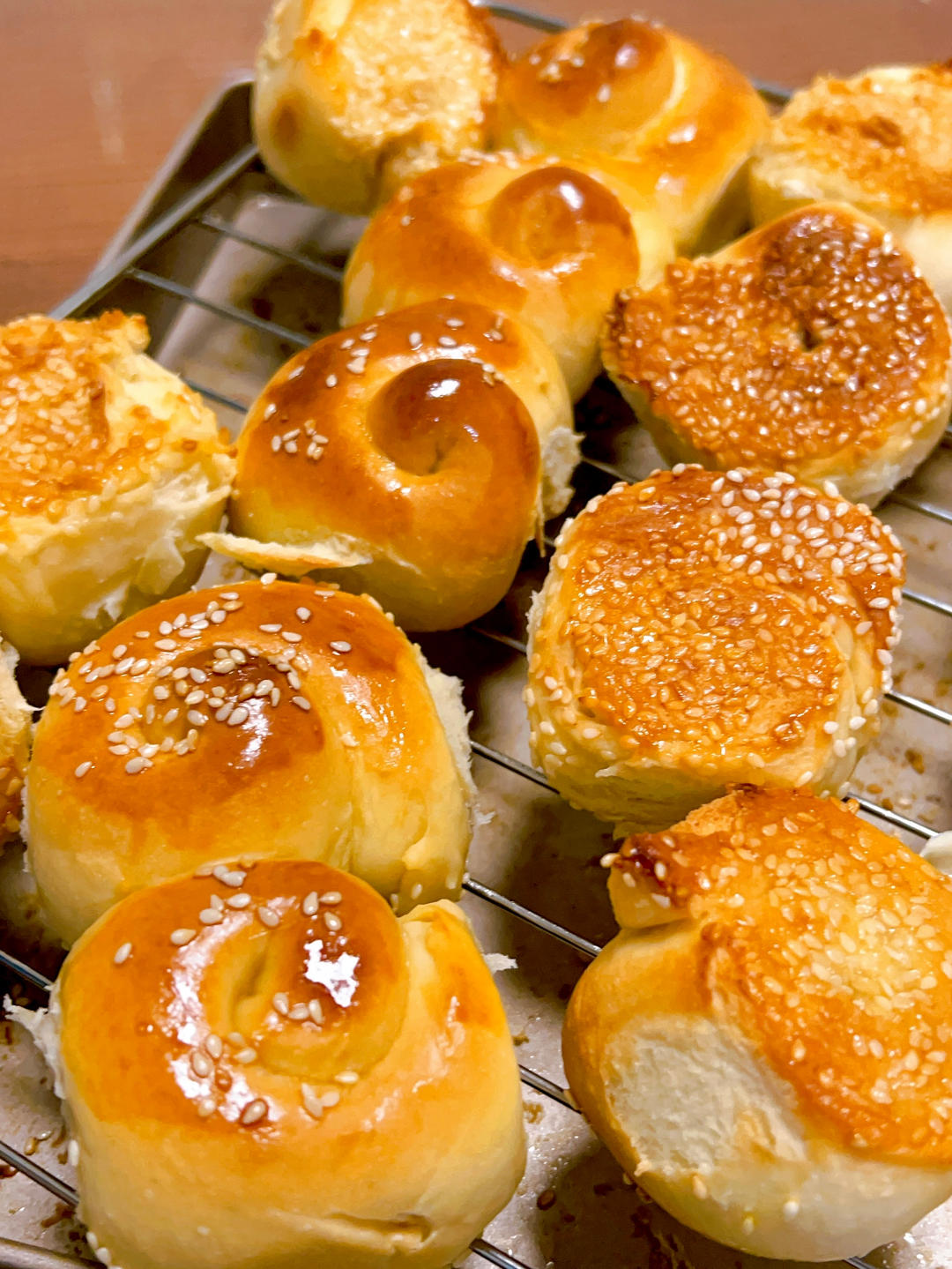 鲜奶蜂蜜脆底小面包🍯酥脆底壳㊙️详细教程