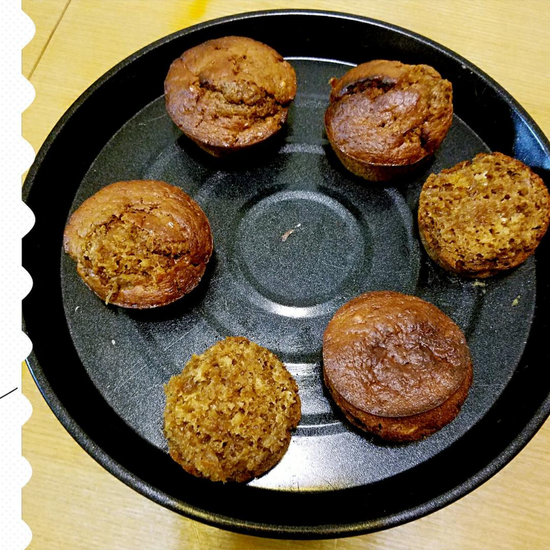 香蕉巧克力马芬muffin