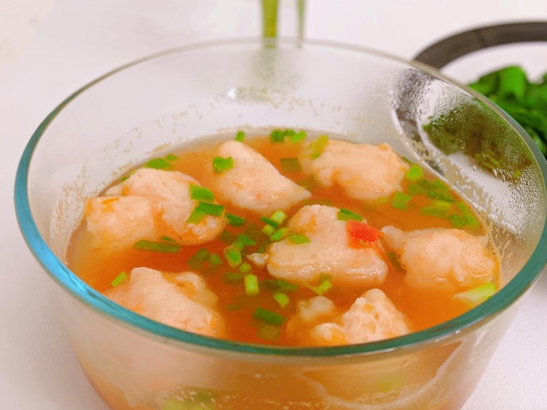 不加粉的Q弹虾滑