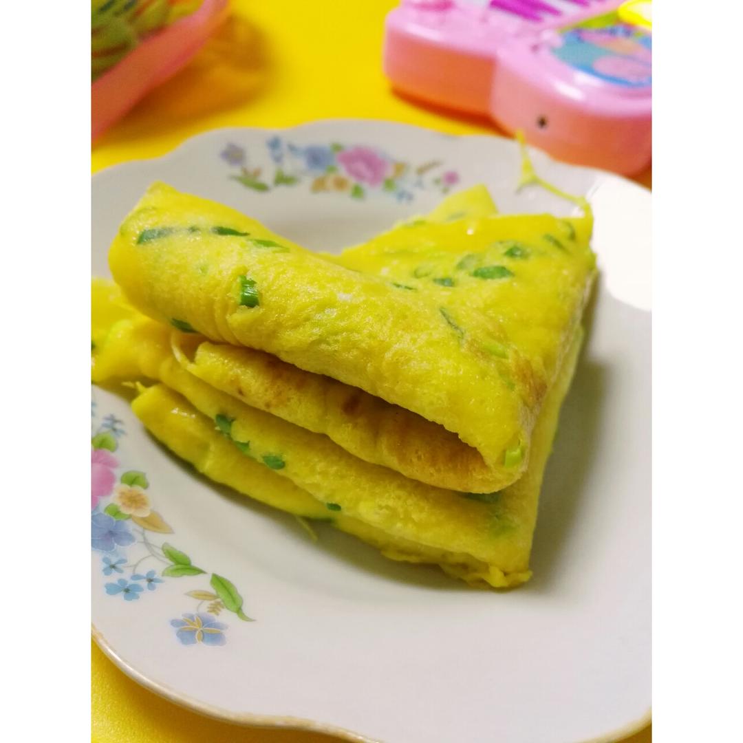 葱花鸡蛋饼