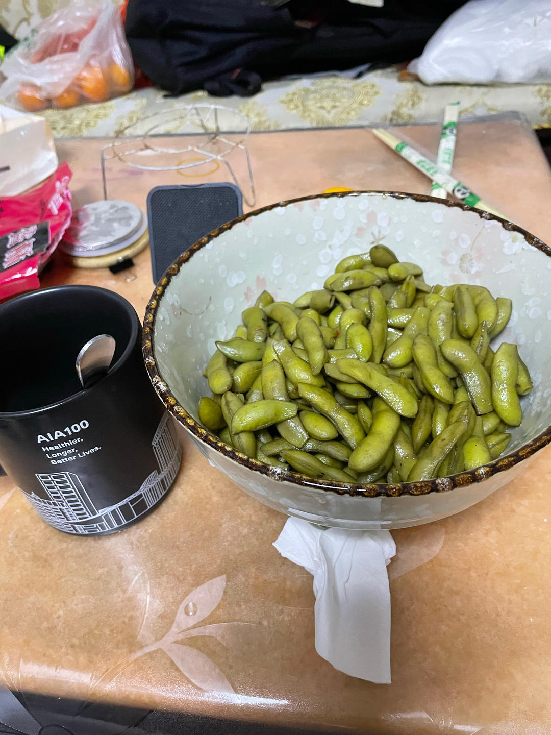 口腔溃疡版卤毛豆