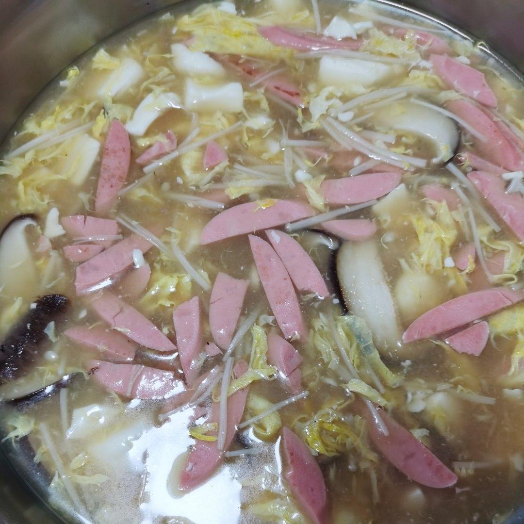 酸辣豆腐汤