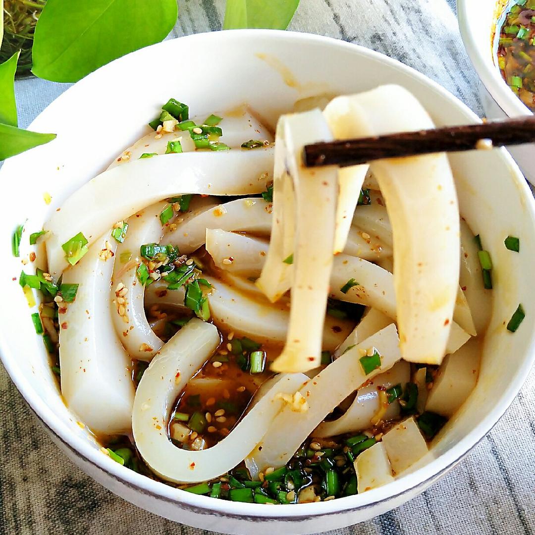 文渊自创做的荞麦凉粉