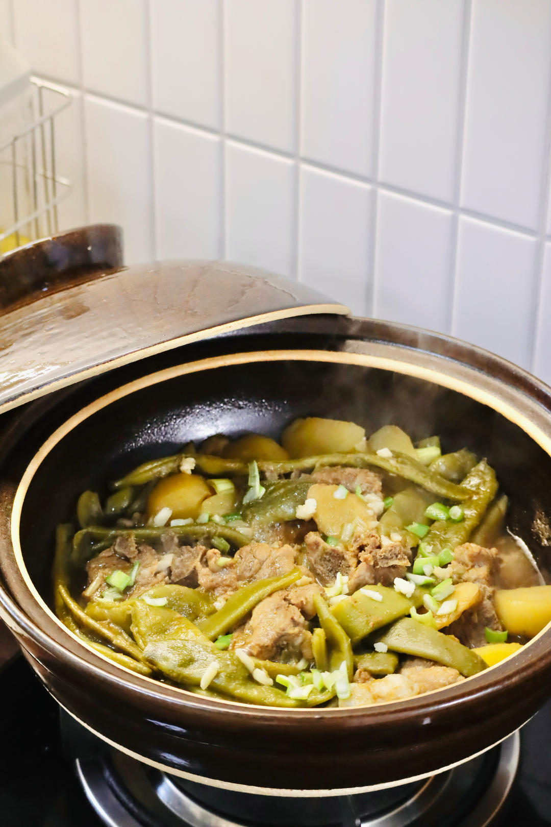 排骨炖豆角～接地气东北菜