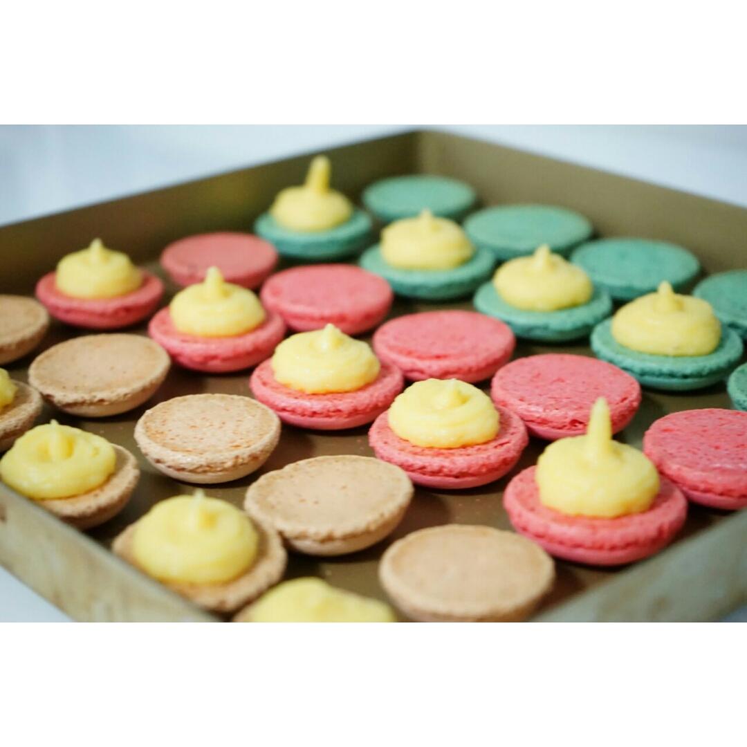 马卡龙柠檬夹馅（附柠檬酱配方）