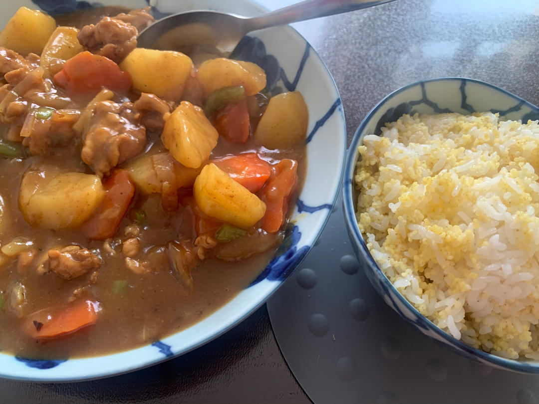 土豆咖喱鸡肉