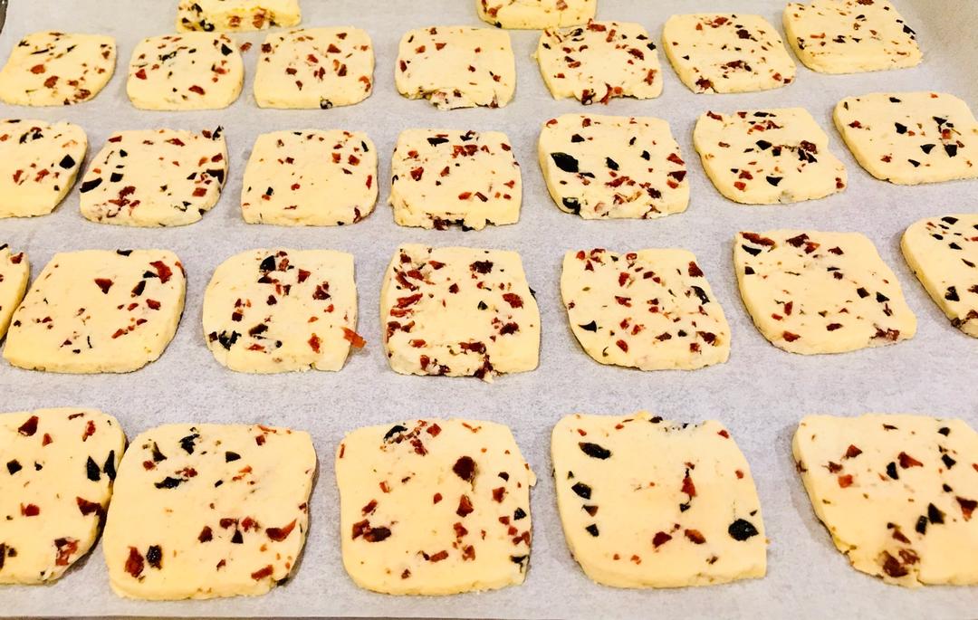 低糖少油版蔓越莓饼干