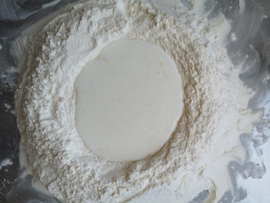 纯奶手撕吐司的做法 步骤1