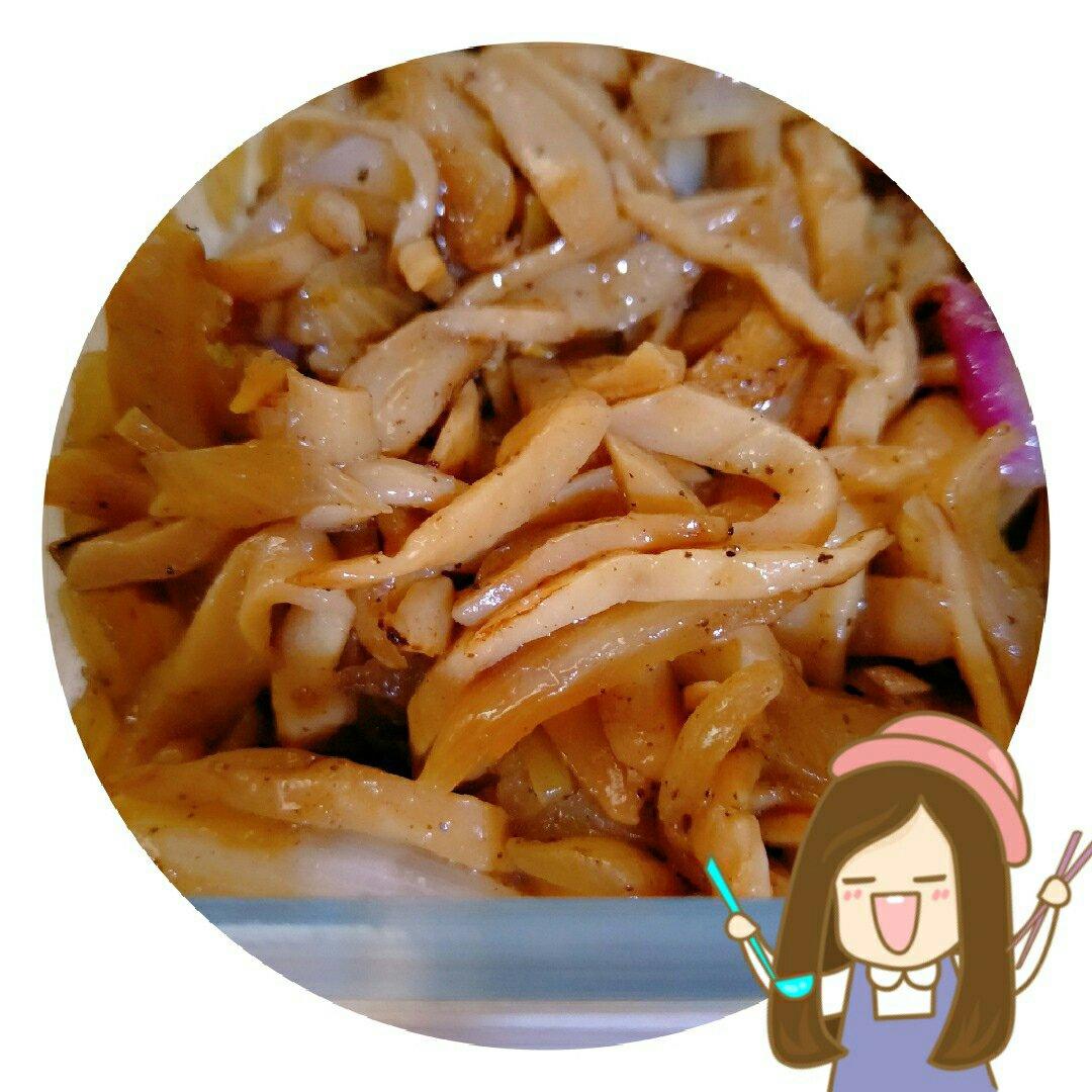 洋葱遇到杏鲍菇